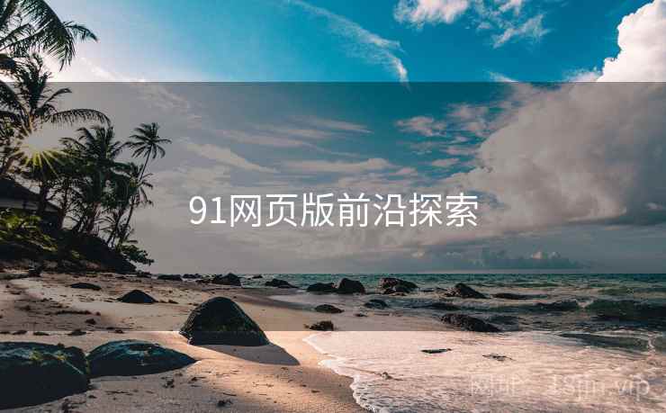91网页版前沿探索