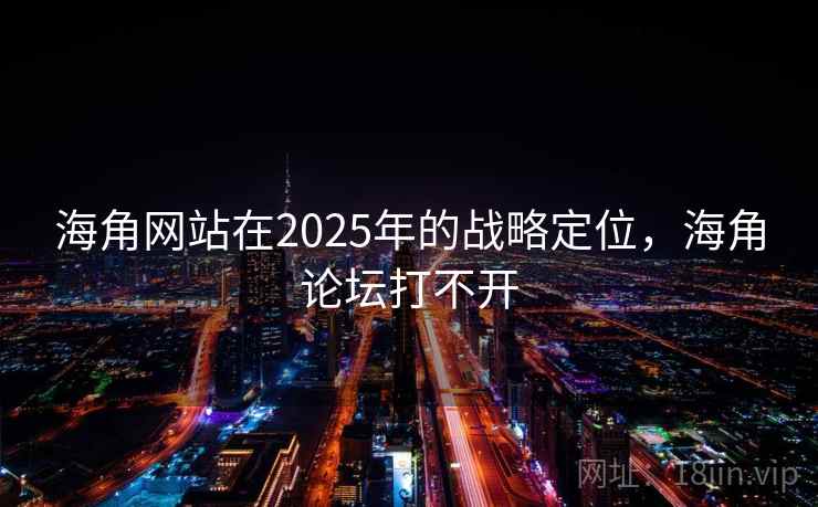 海角网站在2025年的战略定位，海角论坛打不开