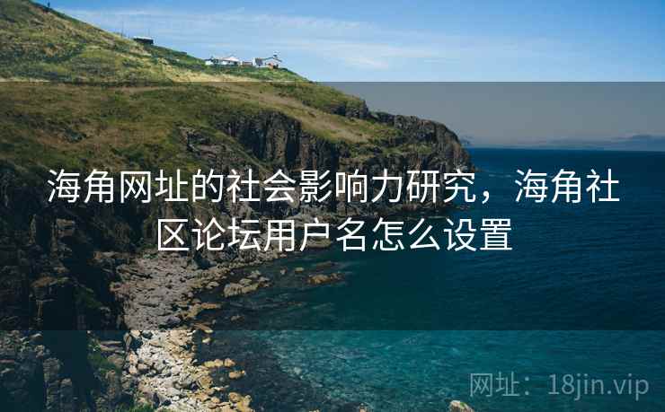 海角网址的社会影响力研究，海角社区论坛用户名怎么设置